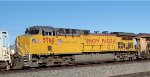 UP 5760 exits the East End of The UP Cheyenne Yard heading eastbound with A New Train Crew towards the UP North Platte, Nebraska Yard 